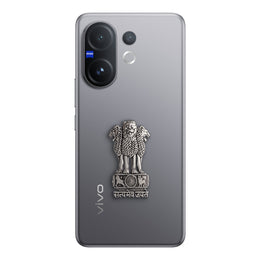Vivo X200 FE 5G Compatible Satyamev Jayate 3D Metal Emblem Sticker