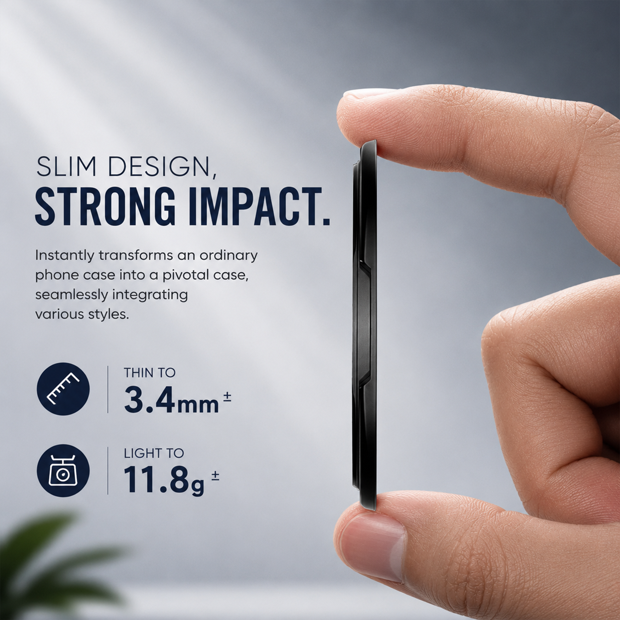 Vivo Y400 Pro 5G Premium Stress Buster Wheel Rotating Shockproof Airbags Case