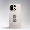 OnePlus 15 5G Compatible Satyamev Jayate 3D Metal Emblem Sticker