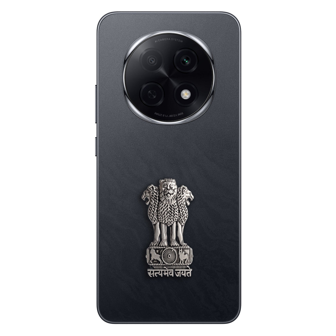 Oppo F29 Pro 5G Compatible Satyamev Jayate 3D Metal Emblem Sticker