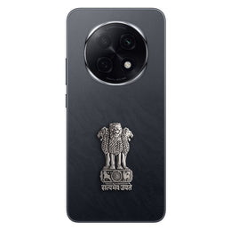 Oppo F29 Pro 5G Compatible Satyamev Jayate 3D Metal Emblem Sticker