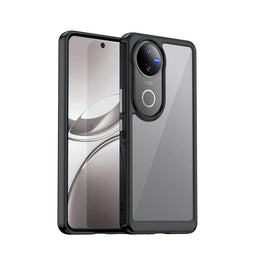 Vivo V50 5G Transparent Acrylic Protective Back Case (Buy 1 Get 1 Surprise Cover)