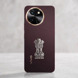 Vivo T3x 5G Compatible Satyamev Jayate 3D Metal Emblem Sticker