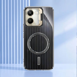 Vivo Y200 Pro 5G Anti-Yellow Magsafe Liquid Crystal Clear Case