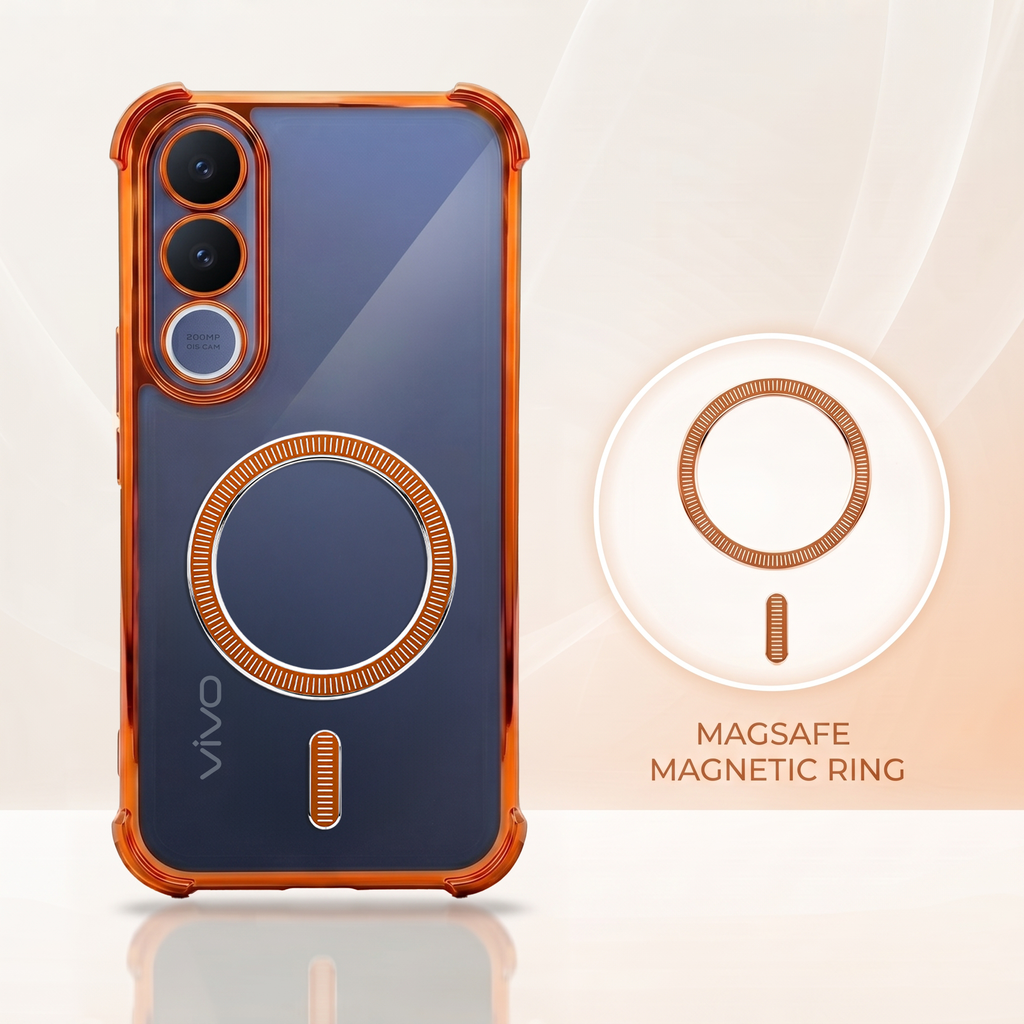Vivo V70 FE 5G Magsafe Airbag Cosmic Orange Case