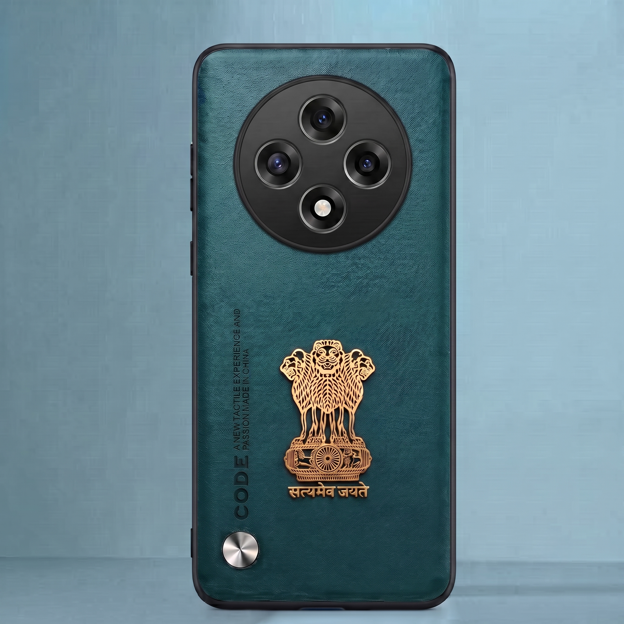 Oppo F27 Pro+ 5G Satyamev Jayate Vegan Leather Back Case