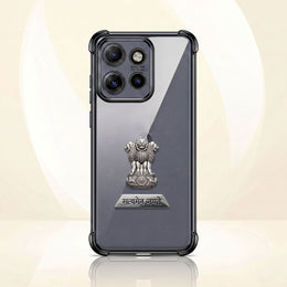 Motorola Edge 50 5G Satyamev Jayate 2-in-1 Emblem Transparent Shockproof Airbag Case