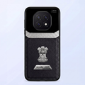 Oppo F29 Pro 5G Satyamev Jayate 2-in-1 Emblem Leather Lens Protective Back Case