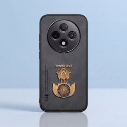 Oppo F27 Pro+ 5G Satyamev Jayate Comfortable Leather Phone Case