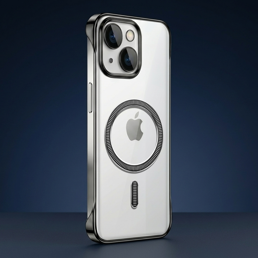 iPhone 15 Plus 5G Frameless MagSafe Shockproof Case