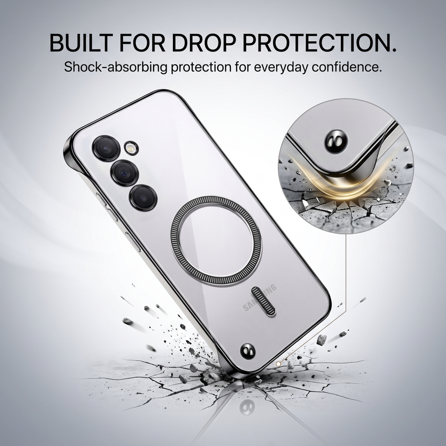 Samsung Galaxy S24+ 5G Frameless MagSafe Shockproof Case