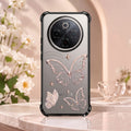 Vivo T4 5G Transparent Butterfly Anti-Yellow Airbag Cover