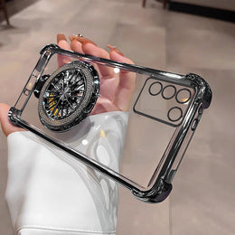 Vivo V27/ V27 Pro 5G Premium Stress Buster Wheel Rotating Shockproof Airbags Case