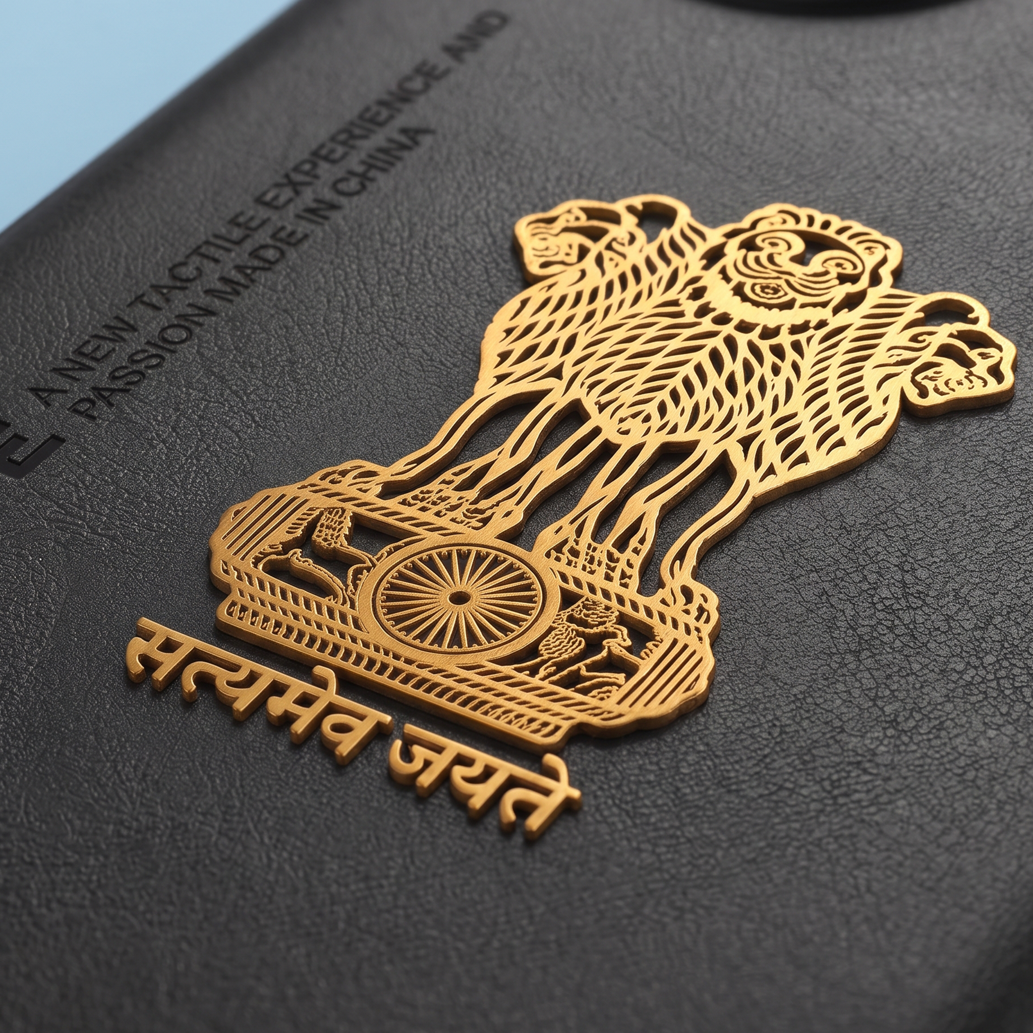 Oppo F27 Pro+ 5G Satyamev Jayate Vegan Leather Back Case