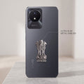 Vivo Y02t 5G Compatible Satyamev Jayate 3D Metal Emblem Sticker