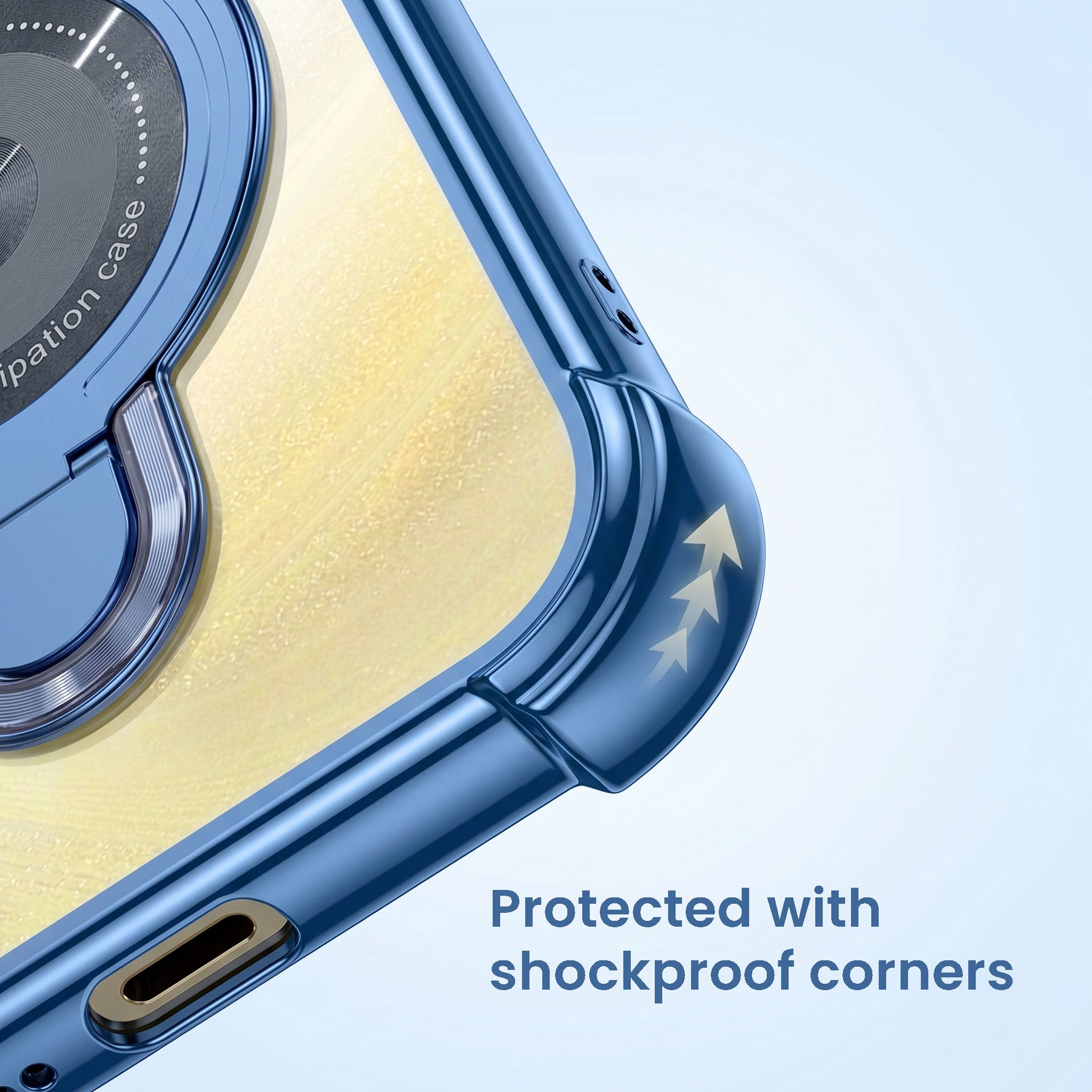 Oppo F31 Pro 5G Luxury Four Corner Invincible Bracket Ring Stand Case