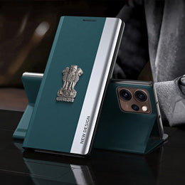 Oppo Reno 15 Pro Mini 5G Satyamev Jayate Flip Leather Case