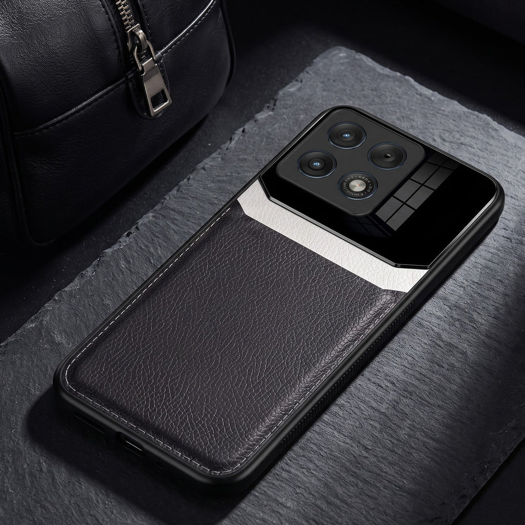 Motorola Edge 70 Pro 5G Premium Leather Lens Protective Case