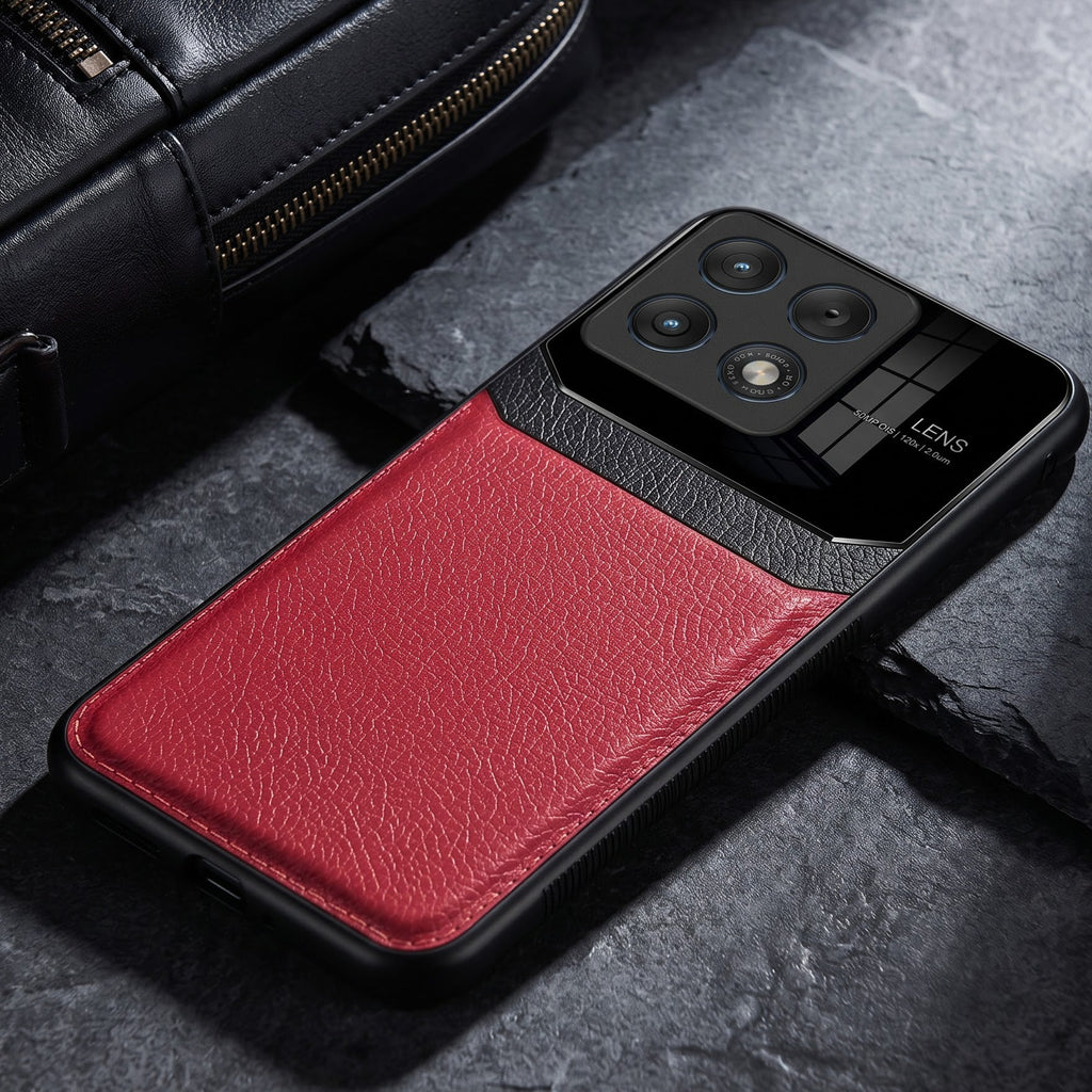 Motorola Edge 70 Pro 5G Premium Leather Lens Protective Case