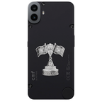 CMF Phone 1 5G Compatible Satyamev Jayate 3D Metal Emblem Sticker