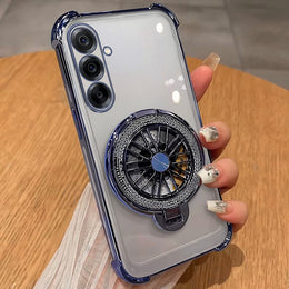 Samsung Galaxy A17 5G Premium Stress Buster Wheel Rotating Shockproof Airbags Case
