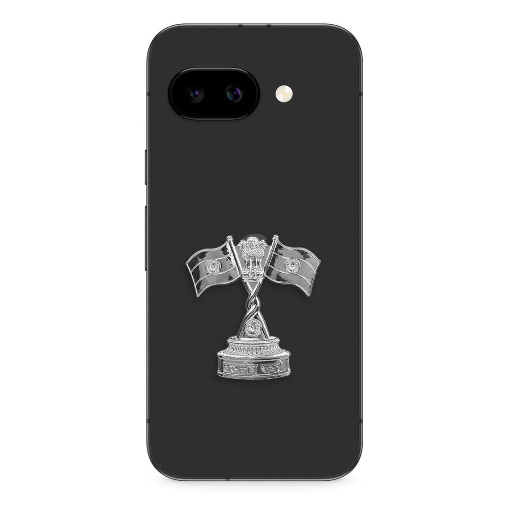Google Pixel 9a 5G Compatible Satyamev Jayate 3D Metal Emblem Sticker