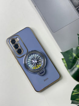 Oppo Reno 12 Pro 5G Best Selling Stress Buster Wheel Silicone Scratch Resistant Back Case