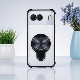 OnePlus Nord 4 5G Luxury Four Corner Invincible Bracket Ring Stand Case