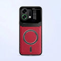 Oppo K13 Turbo 5G Premium Magsafe Magnetic Leather Lens Protective Case