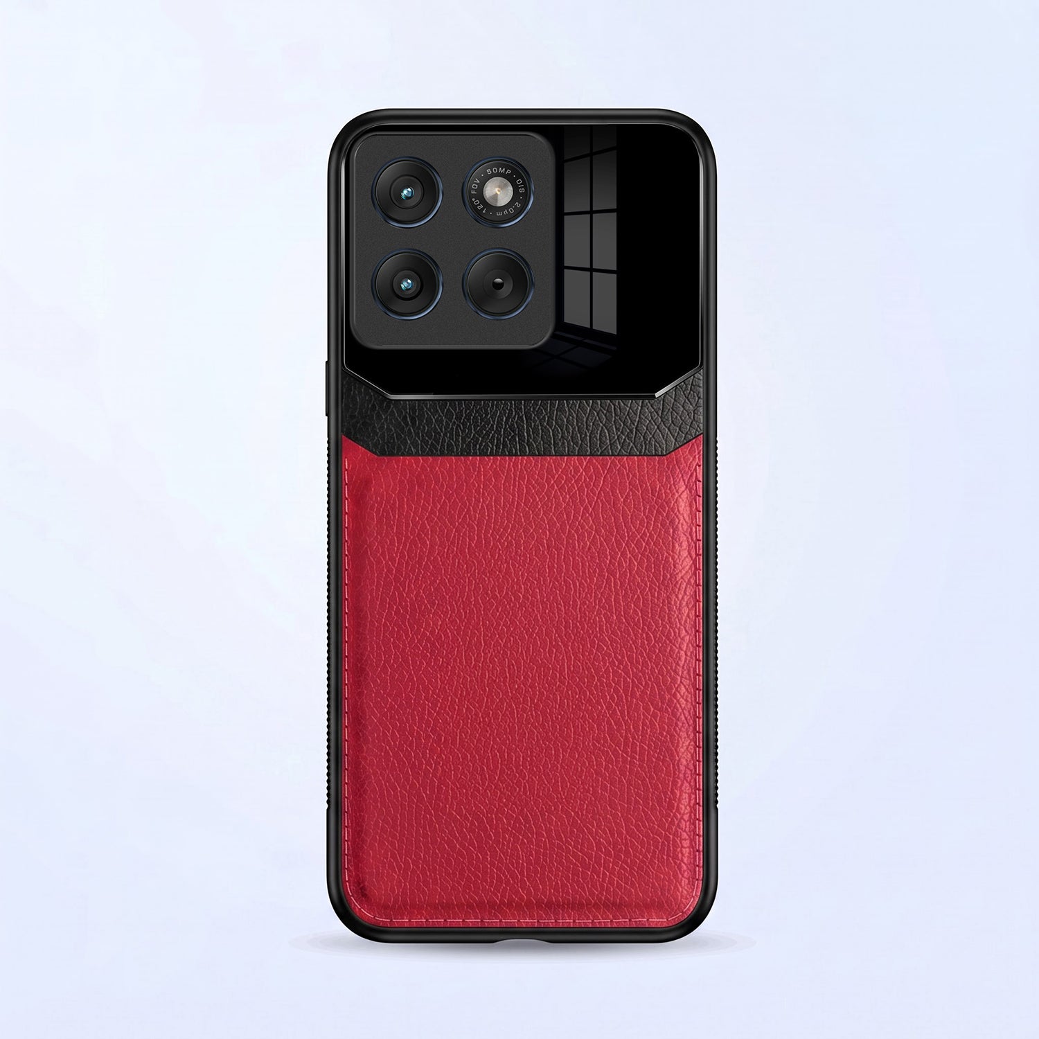 Motorola Edge 70 5G Premium Leather Lens Protective Case