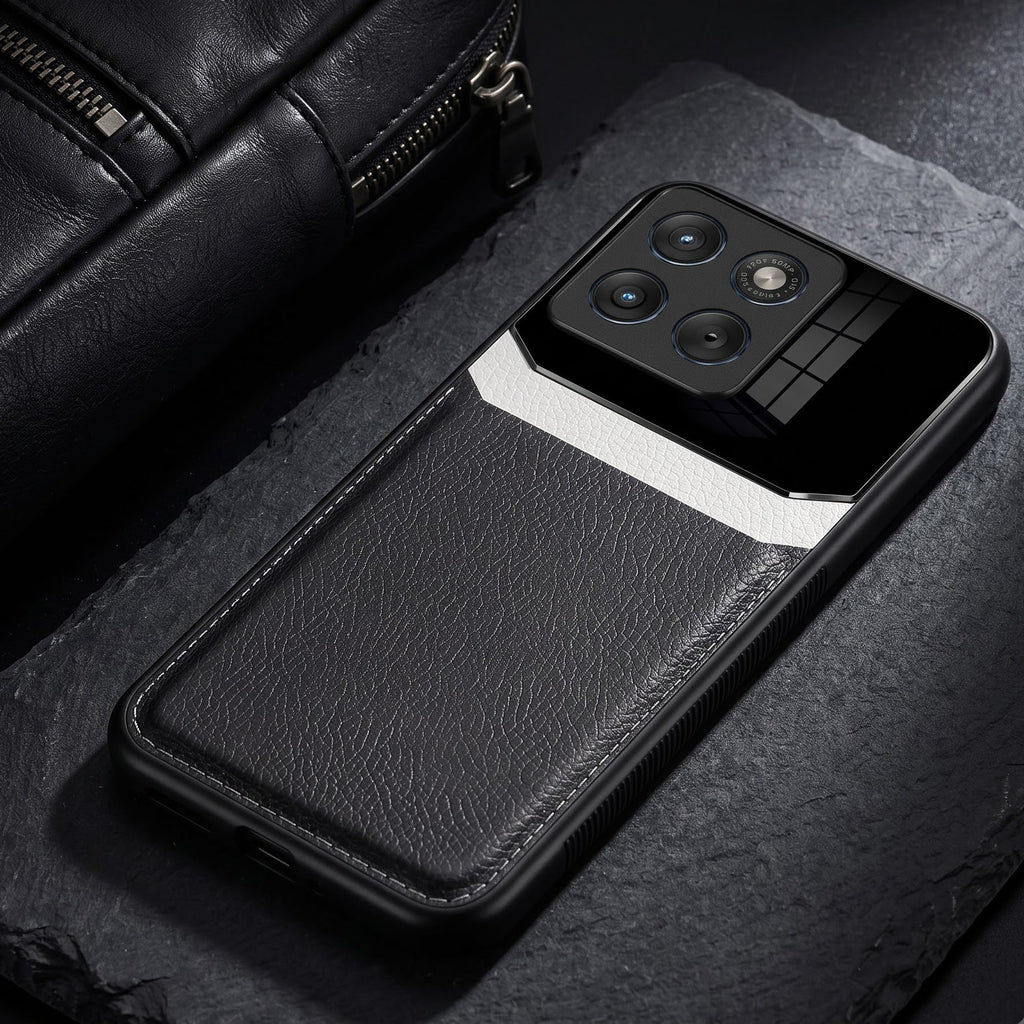 Motorola Edge 70 5G Premium Leather Lens Protective Case
