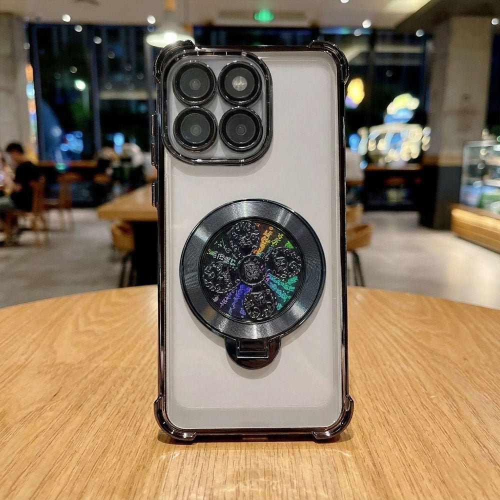 Motorola Edge 60 Pro 5G Reflective Fidget Rotating Airbag Case
