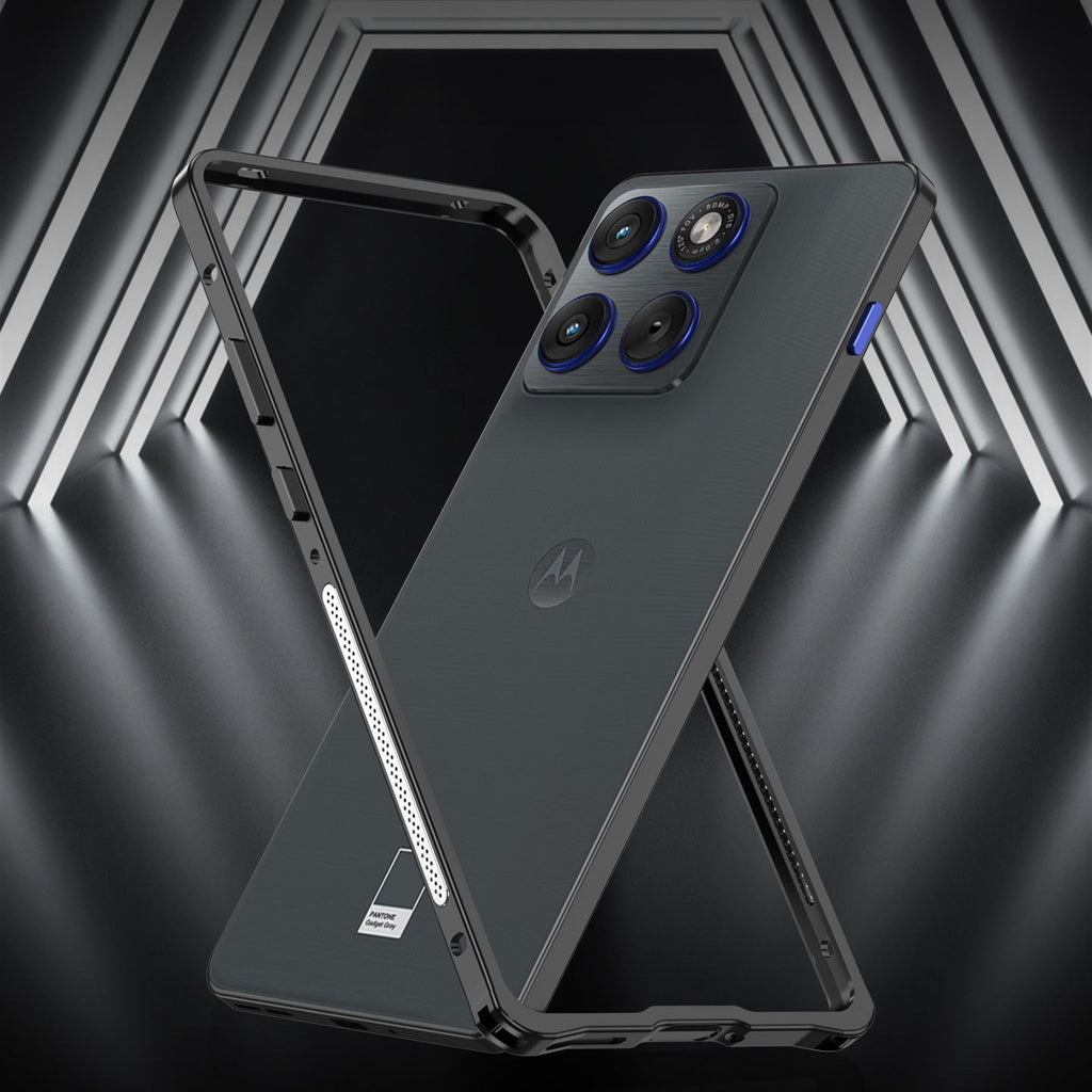 Motorola Edge 70 5G Premium Metal Frame Case