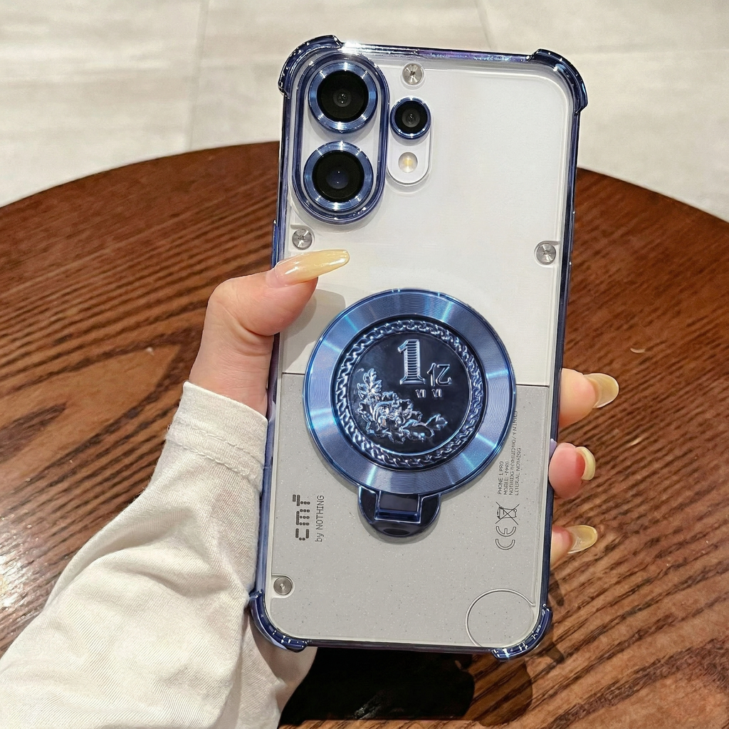 Nothing Phone 2 Pro 5G Premium Billion Wheel Rotating Shockproof Airbags Case