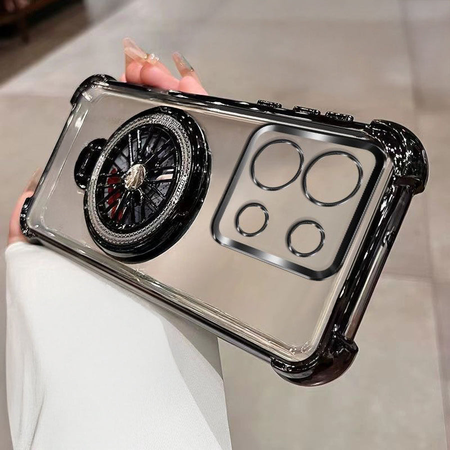 Oppo Reno 13 5G Premium Stress Buster Wheel Rotating Shockproof Airbags Case