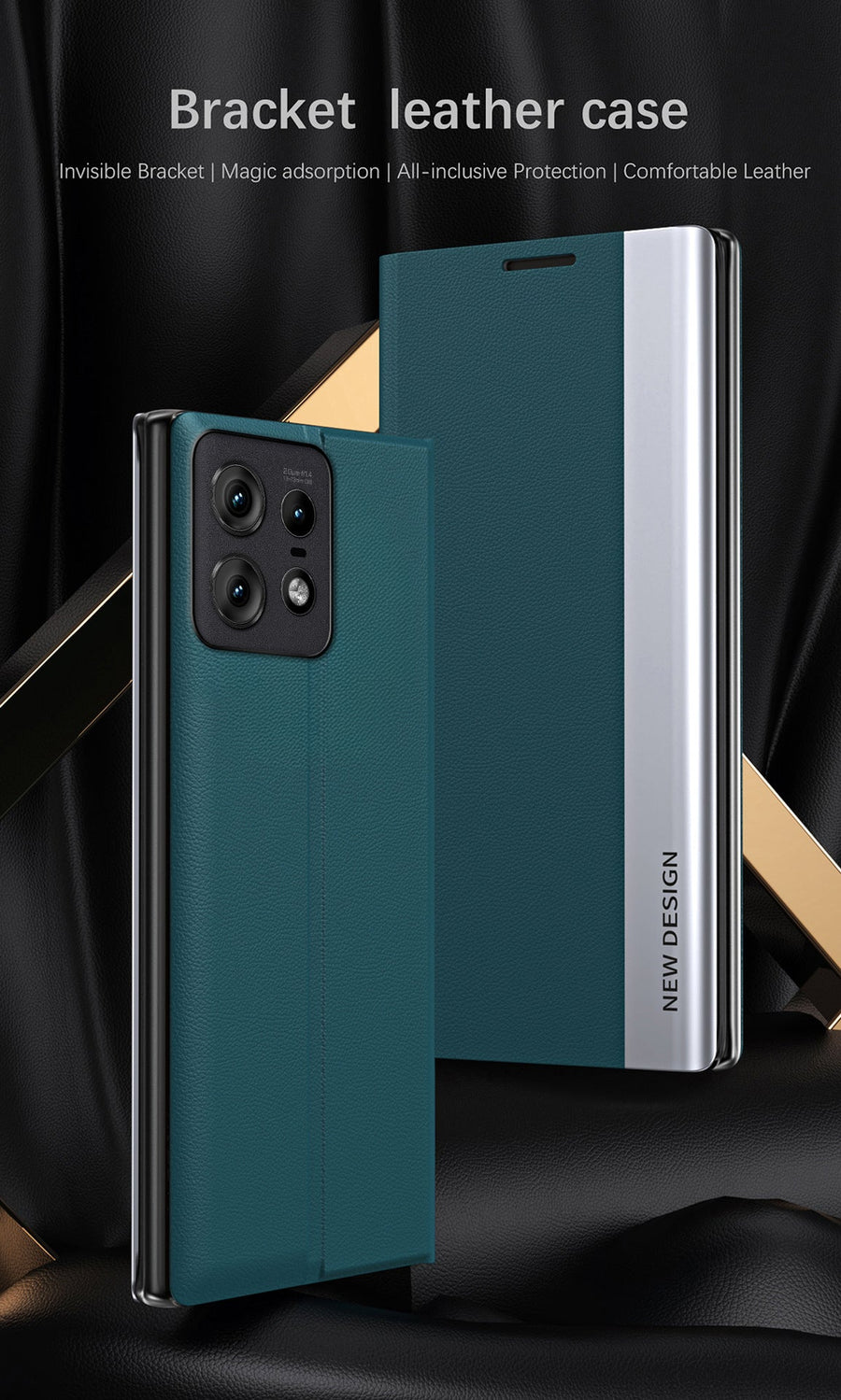Motorola Edge 50 Pro 5G Flip Leather Case