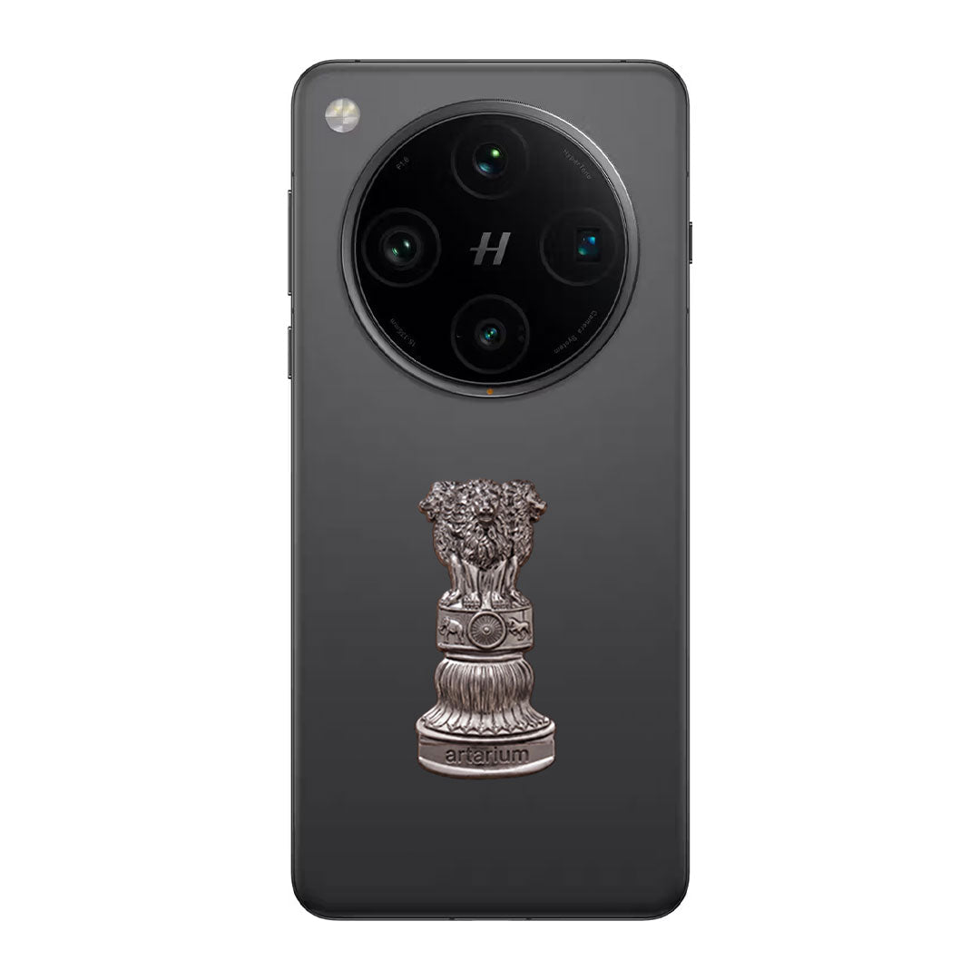 OPPO Find X8 Pro 5G Compatible Satyamev Jayate 3D Metal Emblem Sticker