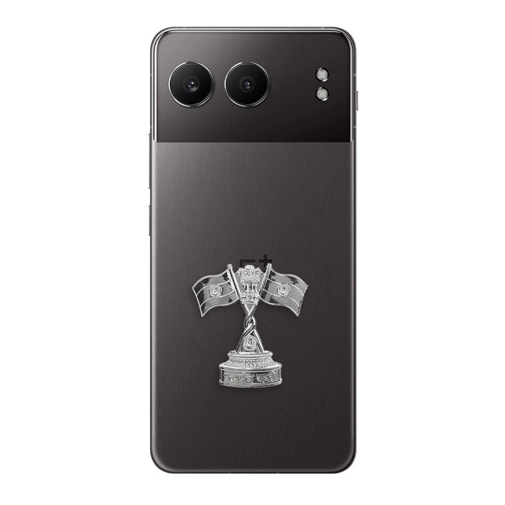 One Plus Nord 4 5G Compatible Satyamev Jayate 3D Metal Emblem Sticker