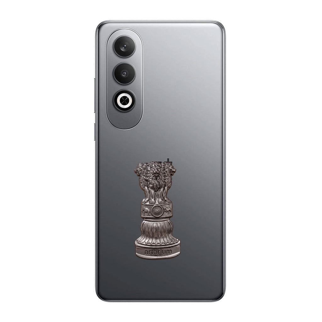 One Plus Nord CE4 5G Compatible Satyamev Jayate 3D Metal Emblem Sticker