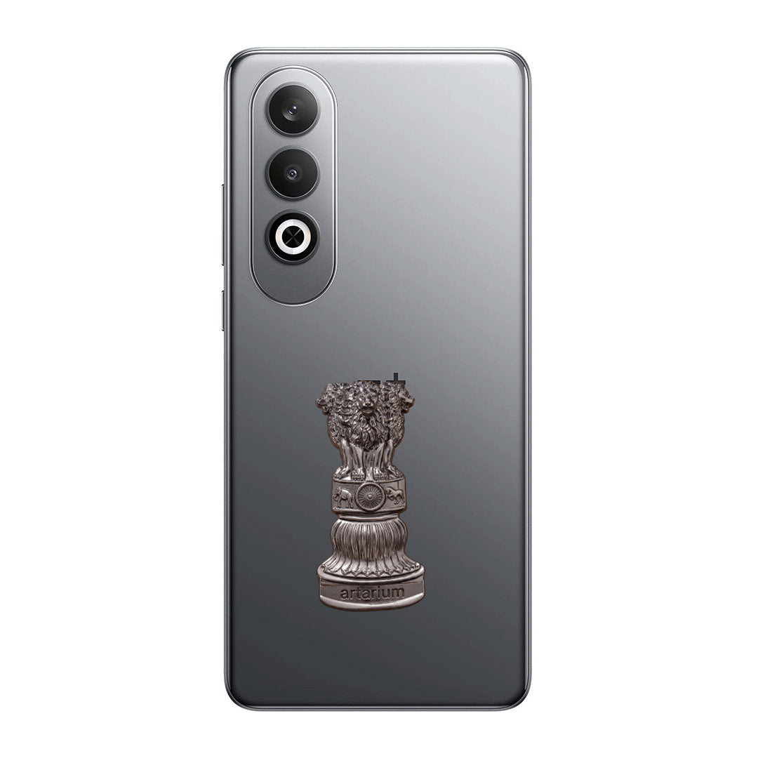 One Plus Nord CE4 5G Compatible Satyamev Jayate 3D Metal Emblem Sticker