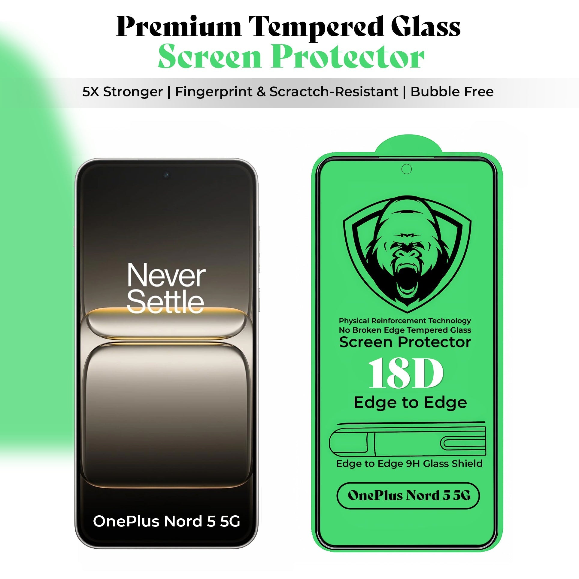 OnePlus Nord 5 5G Original Luxury Magnifier Ring Stand Shockproof Airbags Corner Case