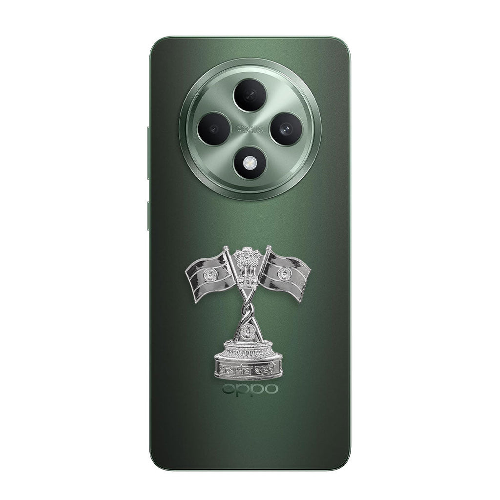 Oppo F27 5G Compatible Satyamev Jayate 3D Metal Emblem Sticker