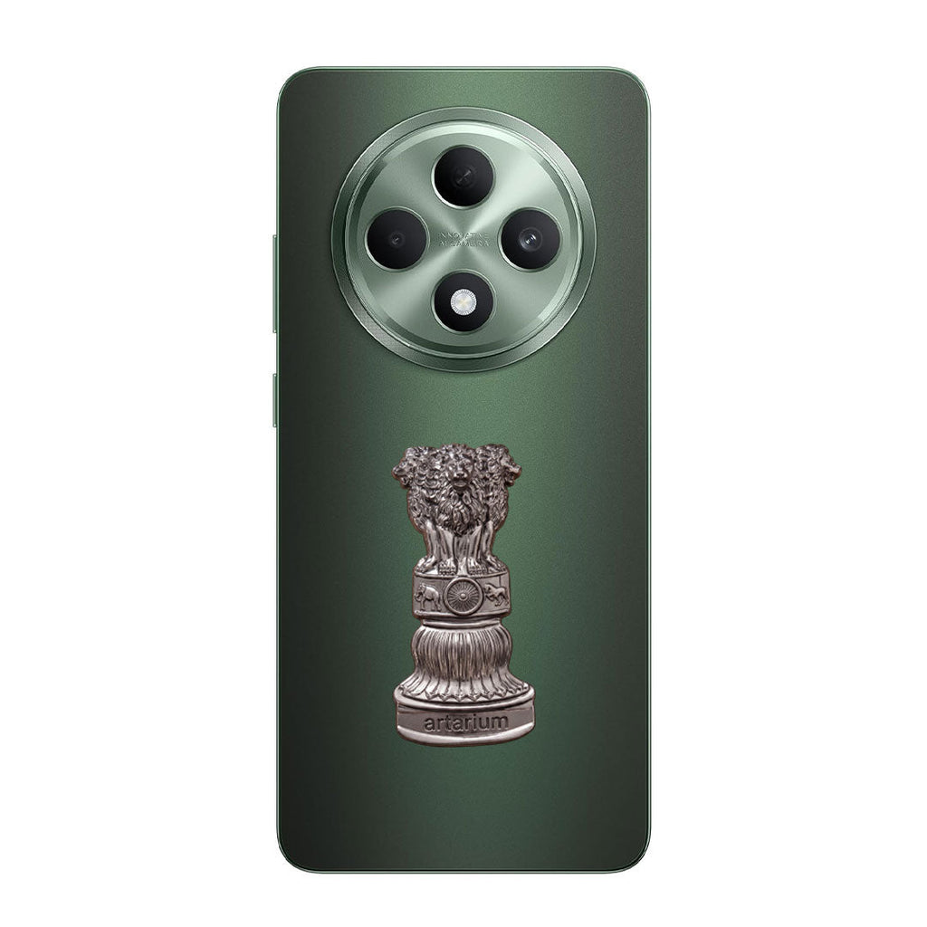Oppo F27 5G Compatible Satyamev Jayate 3D Metal Emblem Sticker