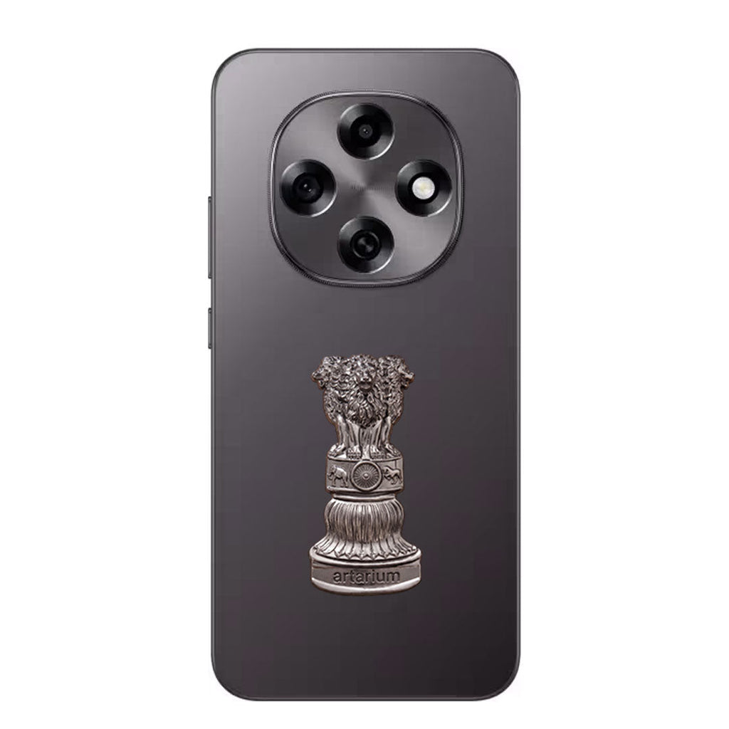 Oppo F31 Pro 5G Compatible Satyamev Jayate 3D Metal Emblem Sticker
