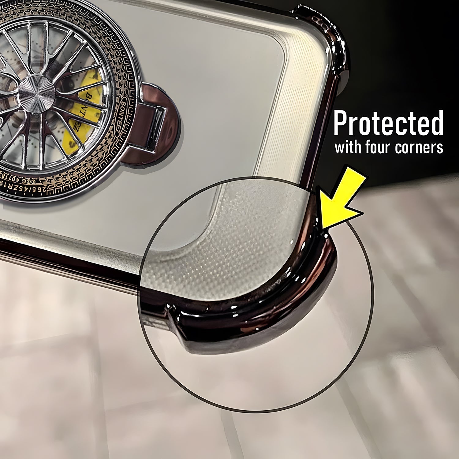 Oppo K13 5G Premium Stress Buster Wheel Rotating Shockproof Airbags Case