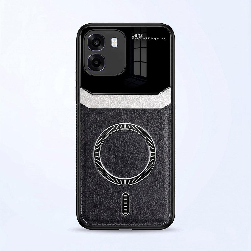 Oppo K14 5G Premium Magsafe Magnetic Leather Lens Protective Case