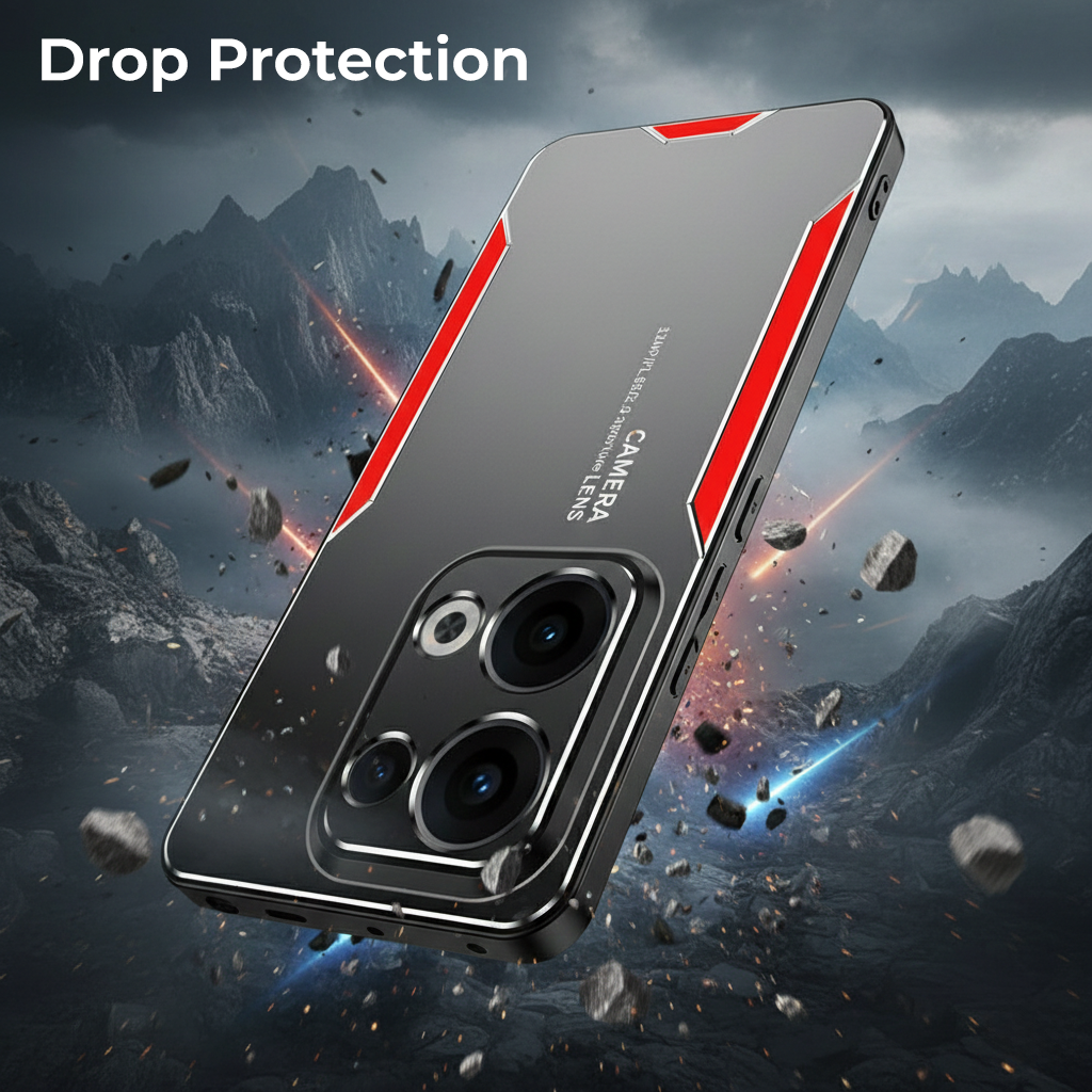 Oppo Reno 13 5G Luxury Aluminium Metal Frame Protective Case