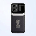 Oppo Reno 14 Pro 5G Satyamev Jayate 3D Metal Leather Back Case