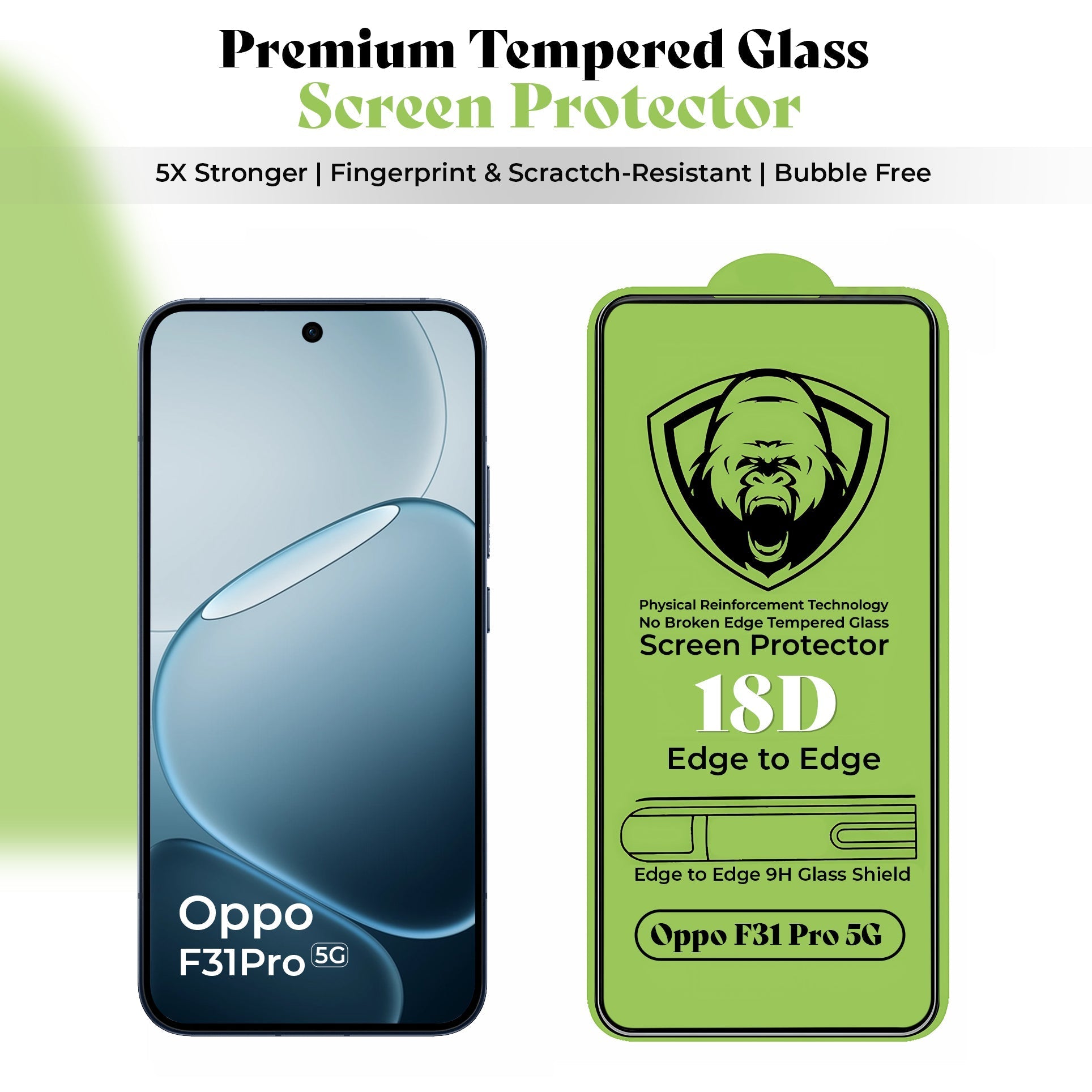 Oppo F31 Pro 5G Luxury Four Corner Invincible Bracket Ring Stand Case