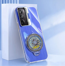 Oppo Reno 12 Pro 5G Luxury Dual Layer Hybrid Camera Wheel Rotating Case